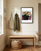 Flowers Blossom  framed in a relaxed room thumbnail