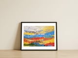 Freedom 9 — framed, leaning against the wall thumbnail