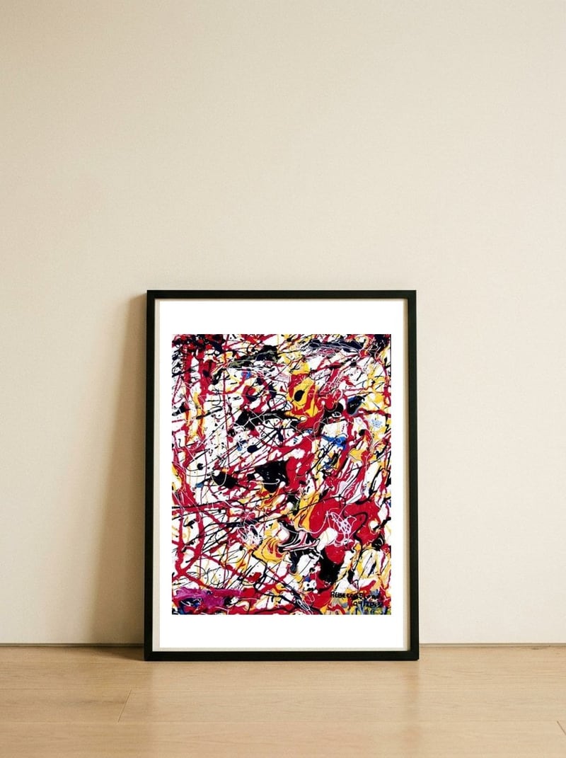 Moods — framed, leaning against the wall