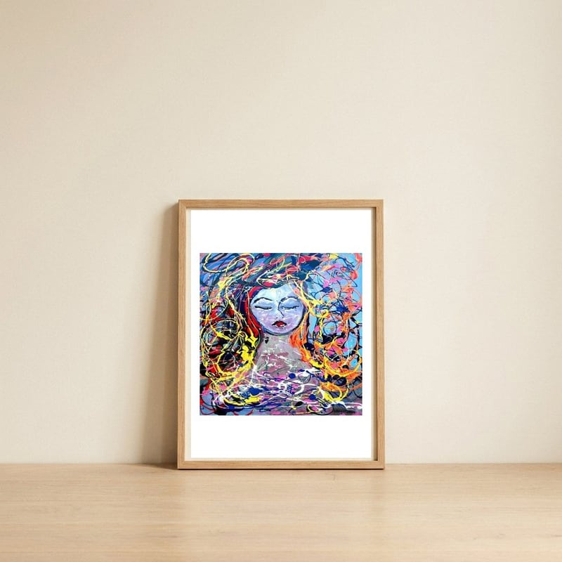 Mother's Day — framed, leaning against the wall