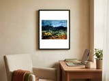 Poetic Earth, Surface Of Land  framed in a focused room thumbnail