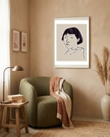 Reiko framed in a tender room thumbnail
