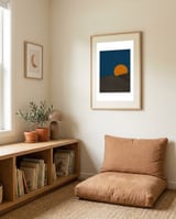 Digital Sunset framed in a gentle room thumbnail