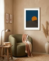 Digital Sunset framed in a tender room thumbnail