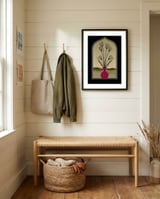 Window and Vase framed in a relaxed room thumbnail