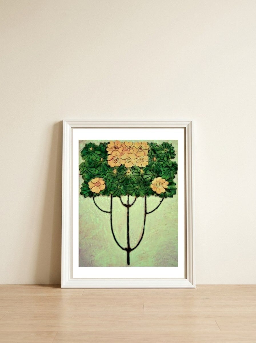 Tree Of Life No.1 — framed, leaning against the wall