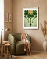 Tree Of Life  No.1 framed in a tender room thumbnail