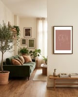Double woman line-b framed in a grounding room thumbnail