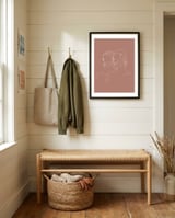 Double woman line-b framed in a relaxed room thumbnail
