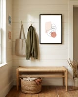 City lady framed in a relaxed room thumbnail