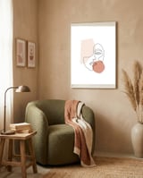 City lady framed in a tender room thumbnail