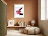 Rabbit Mask framed in a gentle room thumbnail
