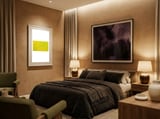 Autumn Leaf framed in a luxurious room thumbnail