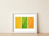 Autumn Leaves — framed, leaning against the wall thumbnail