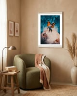 A desert around me framed in a tender room thumbnail