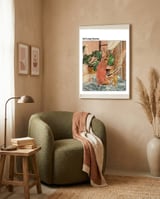 Stay Home II framed in a tender room thumbnail