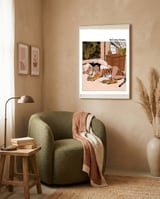 Stay Home framed in a tender room thumbnail