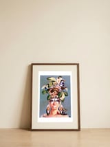 Allegory Of Birth And Freedom — framed, leaning against the wall thumbnail