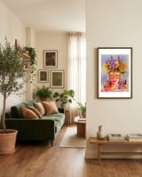 Allegory Of Spring And Life framed in a grounding room thumbnail