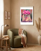 Allegory Of Duality And Shadow framed in a tender room thumbnail