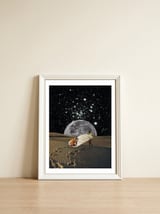 Stars And Desert — framed, leaning against the wall thumbnail