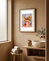 Allegory Of Spring And Life framed in a serene room thumbnail