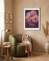 Dreamy Roses framed in a tender room thumbnail
