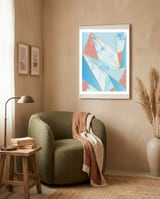 Geometric Sky framed in a tender room thumbnail