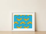 Is Bananas — framed, leaning against the wall thumbnail