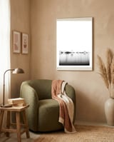 Ghost Ships framed in a tender room thumbnail