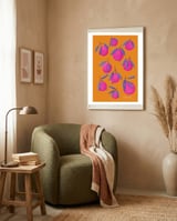 Pink Citrus framed in a tender room thumbnail
