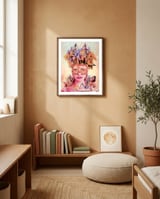 Allegory Of Life 2 framed in a gentle room thumbnail