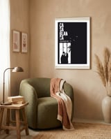 Casablanca movie poster framed in a tender room thumbnail