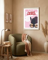Ghost World movie poster framed in a tender room thumbnail