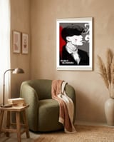 Tommy Shelby poster framed in a tender room thumbnail