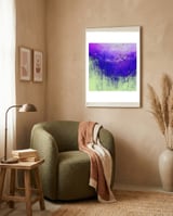 Dark mountain framed in a tender room thumbnail