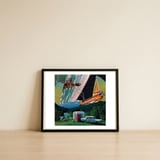 Camping — framed, leaning against the wall thumbnail