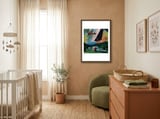 Camping framed in a tender room thumbnail