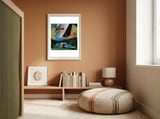 Camping framed in a gentle room thumbnail