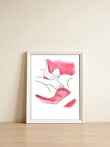 The dance — framed, leaning against the wall thumbnail
