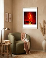 Fire framed in a tender room thumbnail