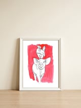 On Top — framed, leaning against the wall thumbnail