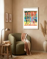 The Rolling Stones framed in a tender room thumbnail