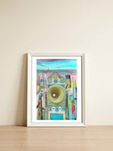 Tunel Infinito — framed, leaning against the wall thumbnail