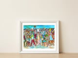 Manifestacion — framed, leaning against the wall thumbnail