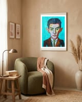 Franz Kafka framed in a tender room thumbnail