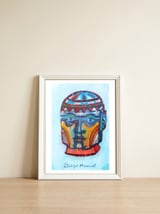 Caballero Enmascarado 2 — framed, leaning against the wall thumbnail