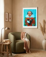 Shakespeare framed in a tender room thumbnail