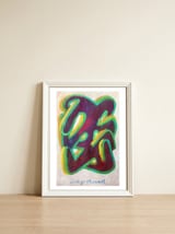 Graffiti Real 5 — framed, leaning against the wall thumbnail