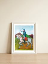 General Belgrano — framed, leaning against the wall thumbnail